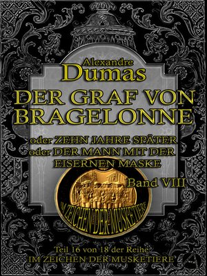 cover image of Der Graf von Bragelonne. Band VIII
